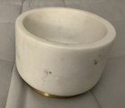 Alabaster Marble Trinket Bowl Decor From India — photo 8