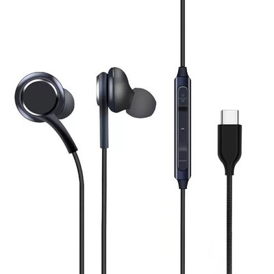 USB-C In-Ear Kopfhörer   mit Mikrofon & Fernbedienung, Top Sound Samsung Xiaomi