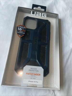 UAG - Pathfinder Series Case for iPhone 13 Pro Mallard Blue Drop Protection Safe