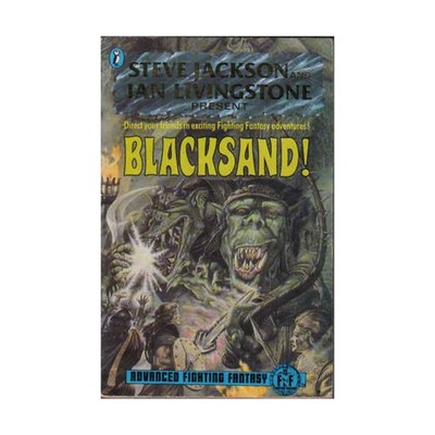 Puffin Fighting Fantasy Advanced Fighting Fantasy #2 - Blacksand! VG+