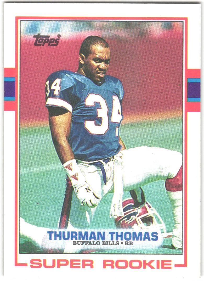 1989 Topps Thurman Thomas #45 RC
