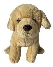 Toys R Us Golden Retriever Puppy Dog Plush 12  Realistic Yellow Lab Animal Alley