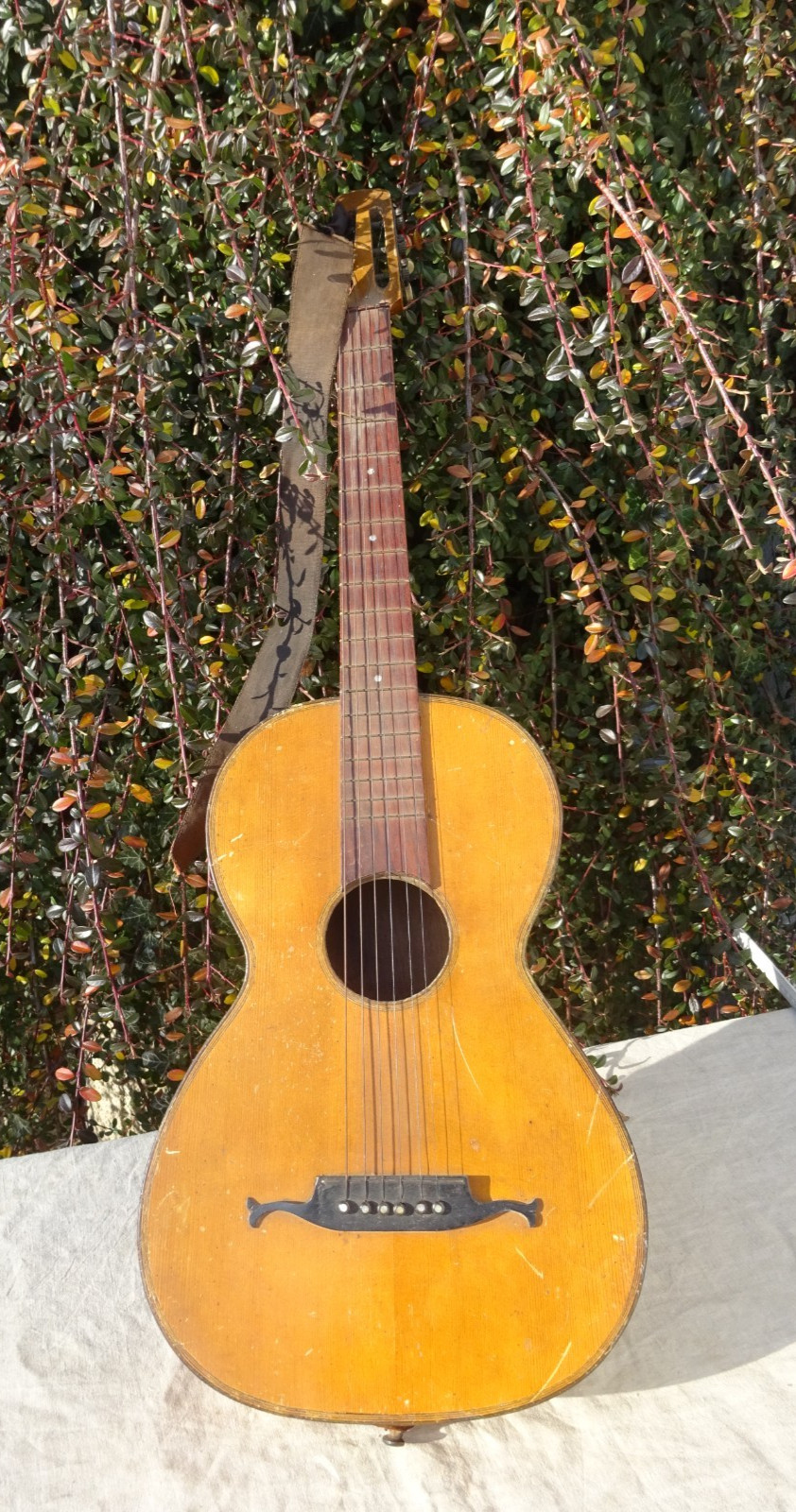 Alte Gitarre Wandergitarre ca. 92 cm