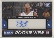 2014-15 Panini Threads Rookie View Spencer Dinwiddie #23 Auto RC 0q0