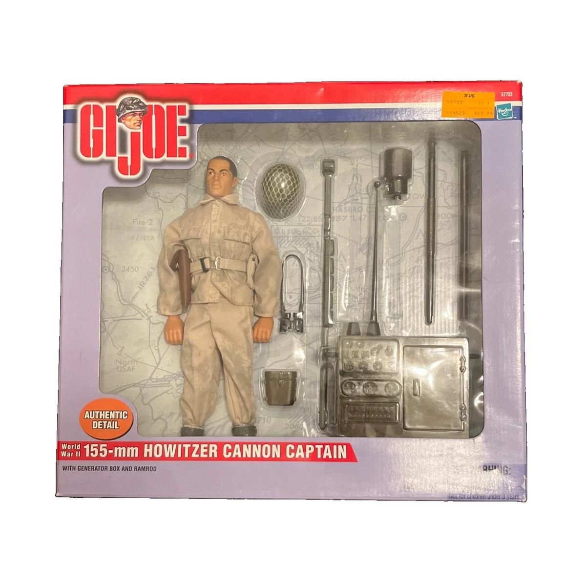 Hasbro Rubber G.I. Joe Military & Adventure Action Figures for