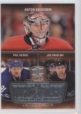 2014-15 MVP NHL 3 Stars Player of the Month Anton Khudobin Joe Pavelski 0y1