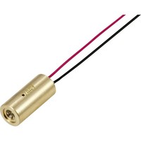TRU Components Lasermodul Linie Rot 0.39 Mw