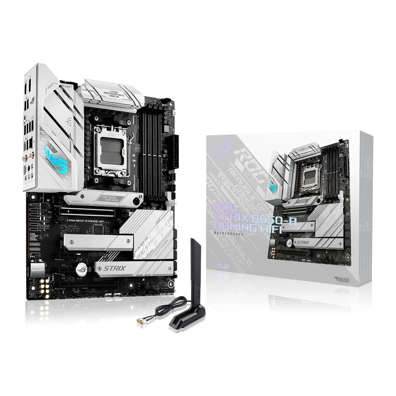 Asus ROG Strix B650-A ICE Gaming WIFI AM5 ATX Motherboard