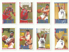 37 x PANINI Basketball 96-97 Stickers [Unused]