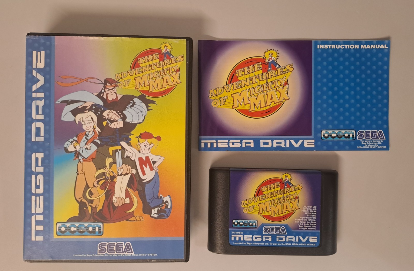 Adventures of Mighty Max complet en boite - Sega Megadrive