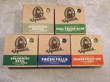 5 X Dr Squatch Handcrafted Soaps Assorted Scents 5 X 5oz Bars
