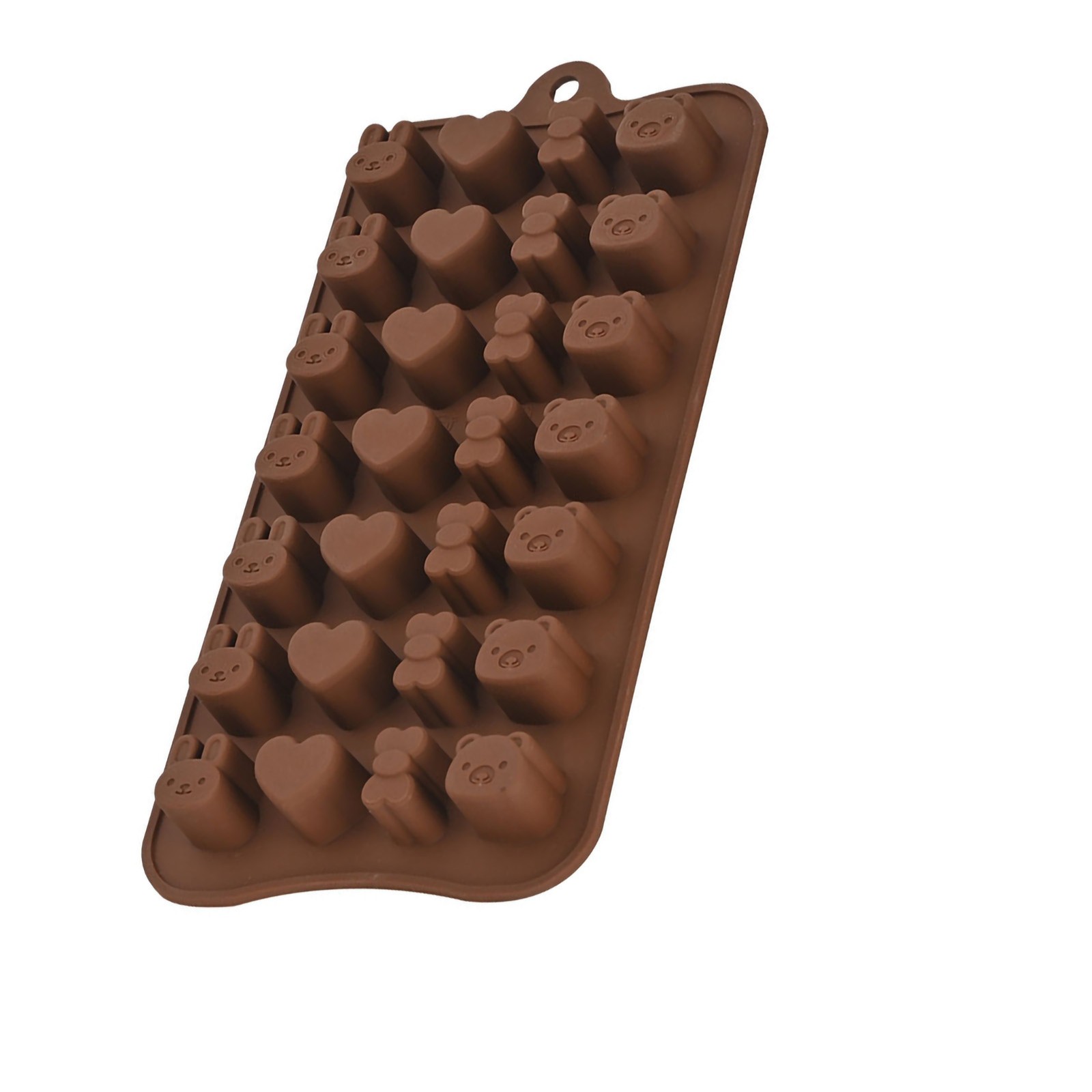 Chocolate Candy Mold Cute Silicone Baking Mold Reusable For Ice Cube Jelly Puddi