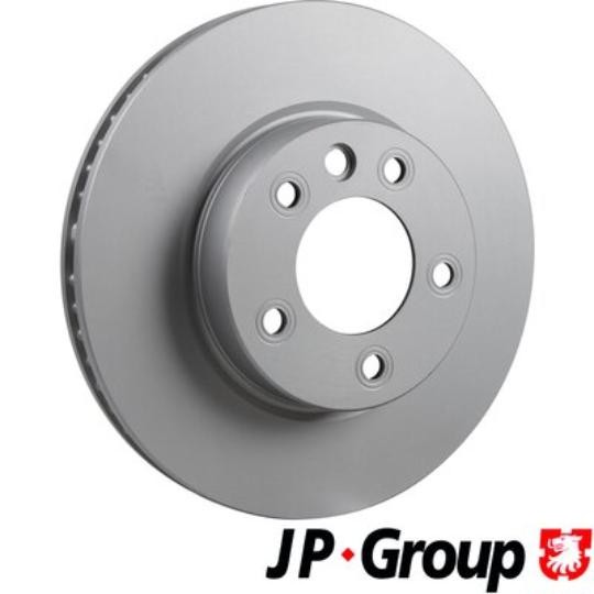 Disque de frein JP GROUP 1163105070 pour VW et PORSCHE de 280mm