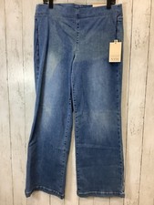 NYDJ Fits In Everything Wide Leg Cmaele Jeans Size 10 NWT 0107-20