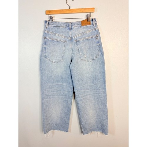 Jean corto Madewell The Perfect Vintage pierna ancha 29 lavado Hallstead - Imagen 5 de 7