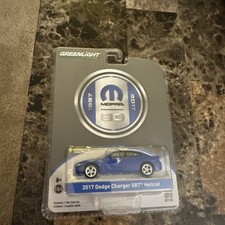 Greenlight 2017 MOPAR 80 Years 2017 Dodge Charger SRT Hellcat Blue/White