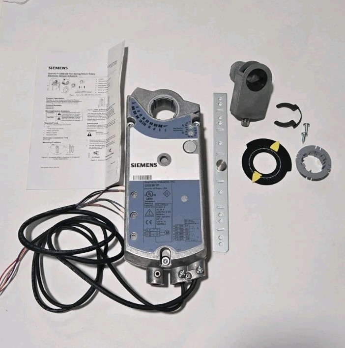 SIEMENS OpenAir Electric Damper Actuator Rotary GIB Series Model GIB136.1P