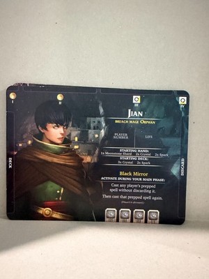 REPLACEMENT Jian Mat for Aeon's End - Second Edition Indie Action Phase Game