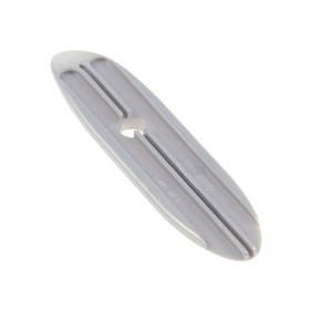 1x Lego Surfboard Long 10x2 Pearl Light Grey Figures Accessories Beach 4296098 6075