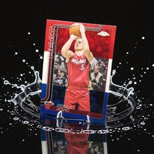 2025-26 Topps Chrome Basketball Red White And Blue Refractor Nikola Jovic