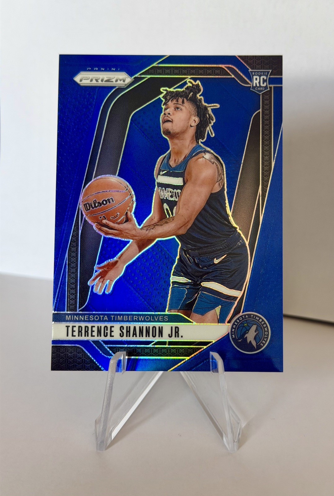 2024-25 Panini Prizm Terrence Shannon Jr Rookie RC Blue Prizm /199 #224