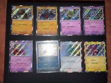 Pokemon Carte - Lotto 8x Baby Shiny (PAF) Destino di Paldea NM ITA