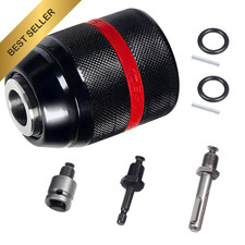 Self-Tightening Drill Chuck 1.5-13mm 1/2-20UNF with SDS-Plus Shank for Milwaukee