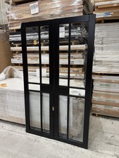 X2 1981x579mm Greenwich Glass Internal Timber Doors - Price For Both