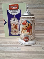 Anheuser Busch Coca-Cola Early Illustrators Stein Series 2nd Edition CS491signed