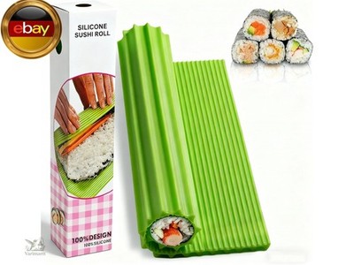 shofilt Premium-Silikon-Sushi-Set ? Rollmatte für Anfänger und Kinder, 21,6 x 2