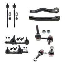 Mevotech Supreme Front Inner Outer Tie Rod Ends Sway Bar Link Kit for IS F IS350