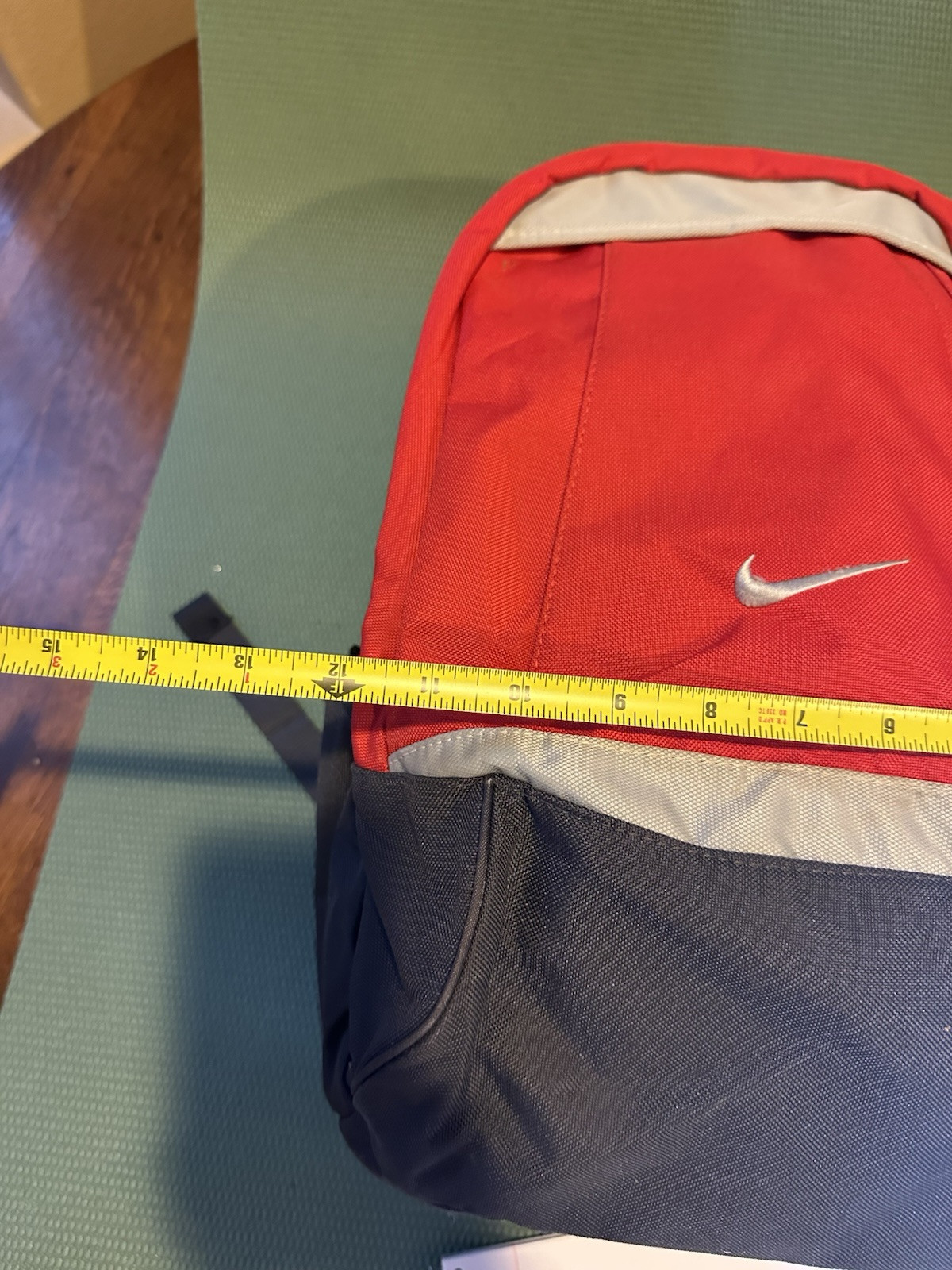 NIKE BACKPACK - RED-BLACK-GRAY - image 10