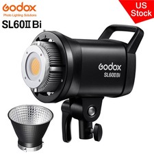 US Godox SL60IIBi COB LED Video Light Studio Continuous Fill Light Bowens Mount