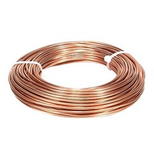 99.9 Soft Copper Wire, 8 Gauge/ 3.25 mm 8 Gauge 3.25 mm , 1 Pound 1