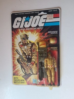 Vintage 1983 Hasbro GI Joe Series 2/32 Back Doc MOC 