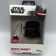 Star Wars Darth Vader AirPods Funda Disney Silicona Cubierta Gen 1 y 2 NUEVO