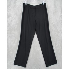 Eileen Fisher Pants Womens Small Wool Blend Straight Leg Stretch All Season Zip
