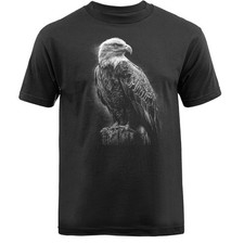 Bald Eagle American Flag Patriotic USA Freedom T-shirt