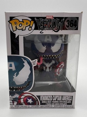 Funko Pop Marvel Venom Venomized Captain America #364
