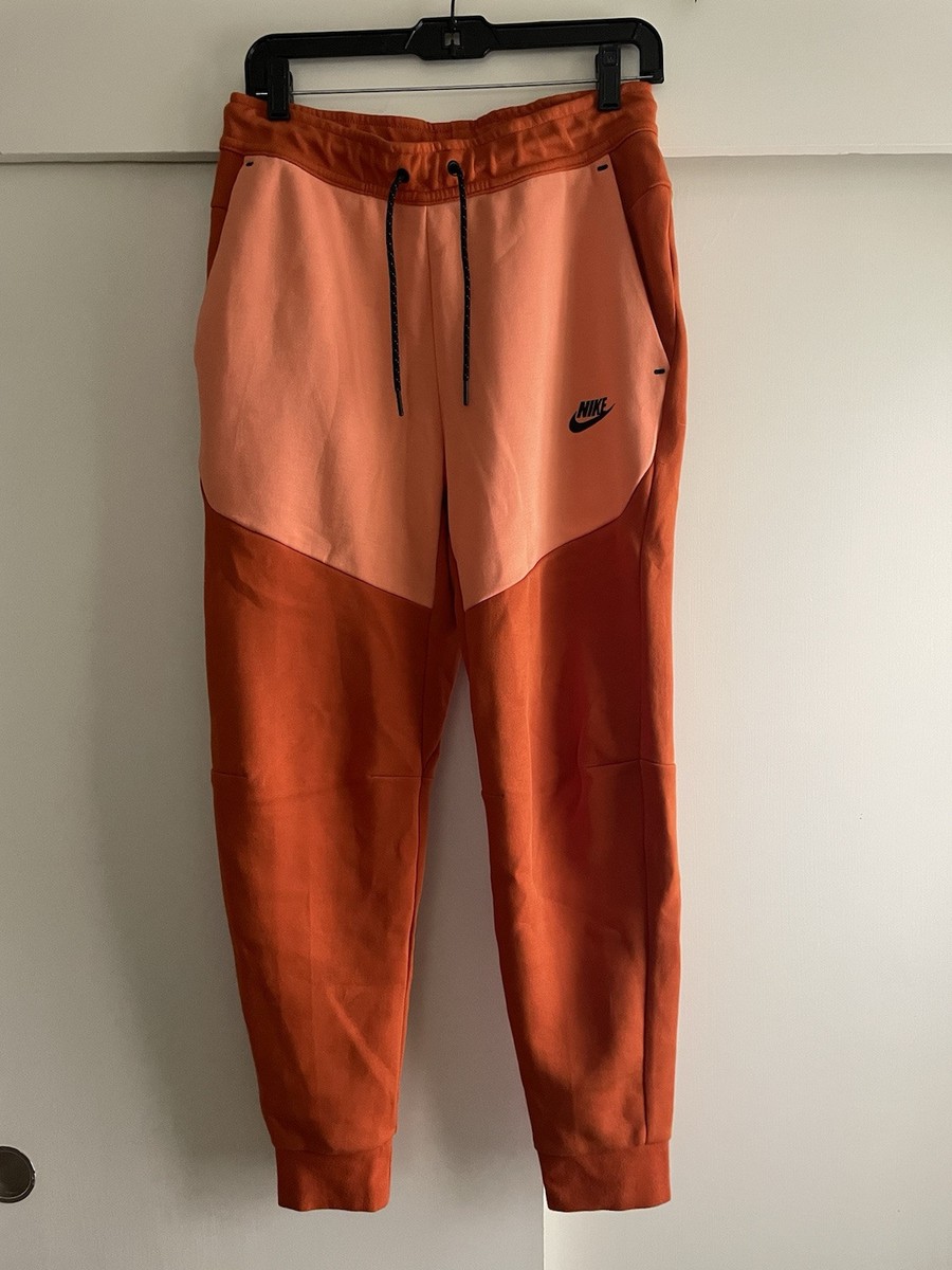 Nike Pants Mens Small Campfire Orange Tech Fleece Jogger