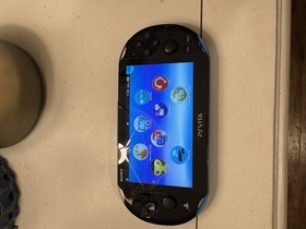 Sony PS Vita Black Blue Handheld Console Wi-Fi Capability