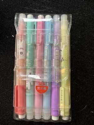 Kawaii Cat Paw 6-pack Highlighter Set