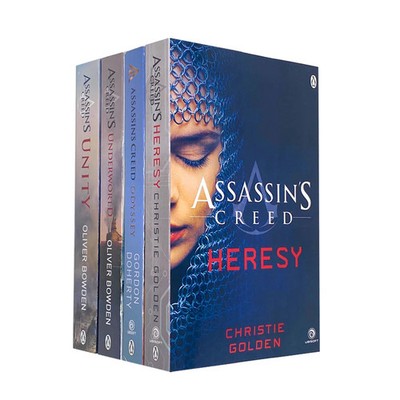 Unity Underworld Heresy Desert Oath Assassins Creed 4 Books Collection Set NEW