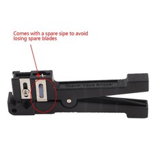Optical Fiber Strippers Horizontal Coaxial Cable Knife Hand Tool Electricians Su