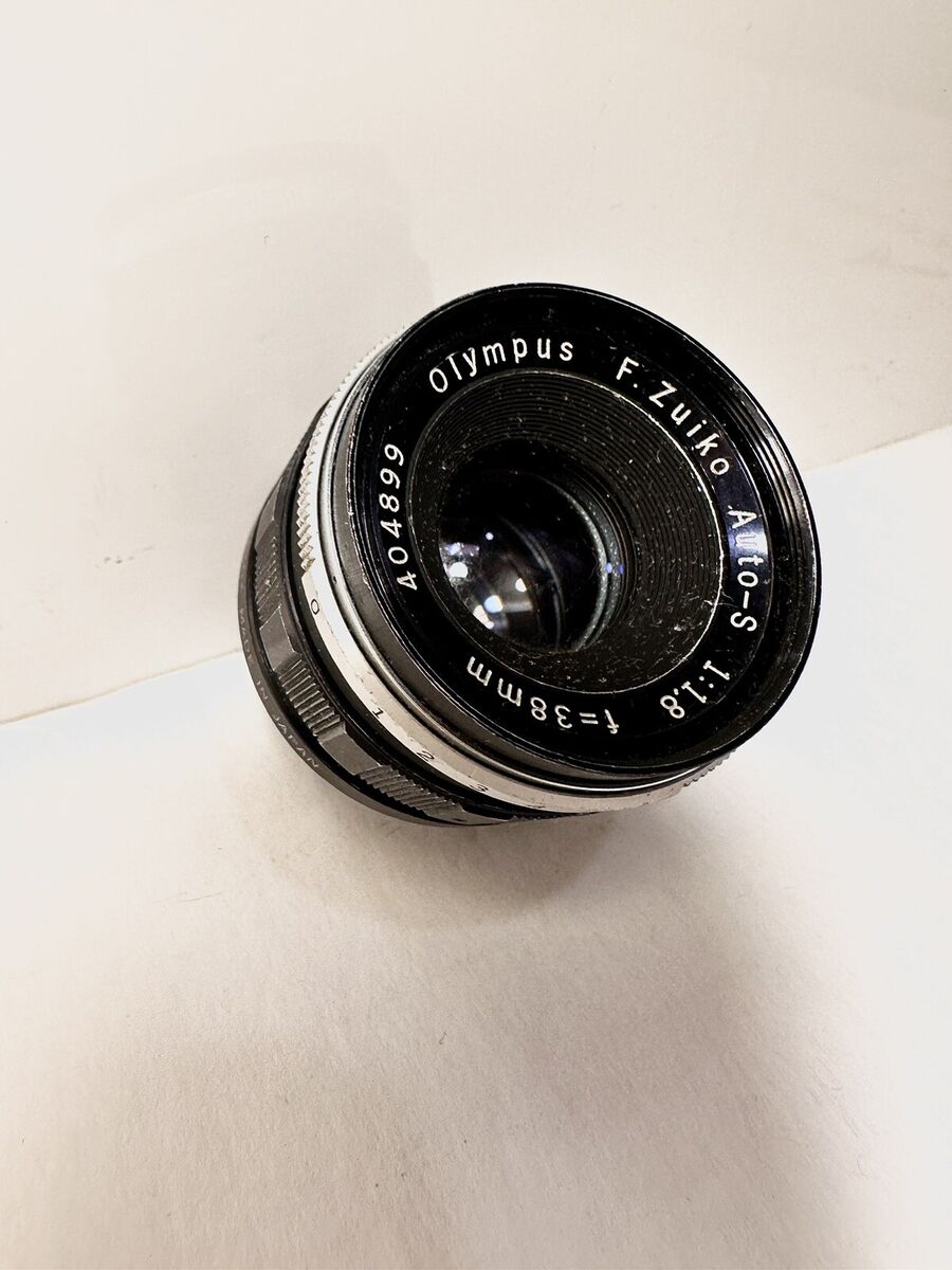Olympus F. Zuiko Auto-S 38mm f/1.8 MF Lens | eBay Olympus F. Zuiko Auto-S 38mm f/1.8 MF Lens | eBay