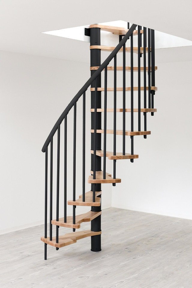 Indoor Space-Saving Spiral Staircase Kit Only Need 51.18