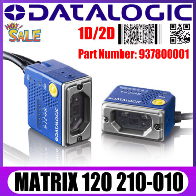 Datalogic MATRIX 120 210-010 WVGA 2D SER+ETH Fixed Barcode Scanner P/N 937800001