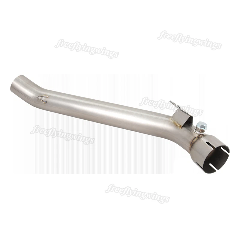 Tubo de escape de titanio para Suzuki GSXR1000 2007-2008 tubo de enlace medio deslizable 51 mm Foto 4 de 4