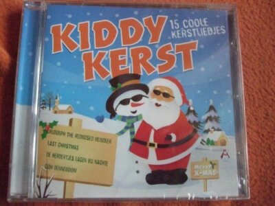 Various 15 coole Kerstliedjes, Kiddy Kerst (CD)