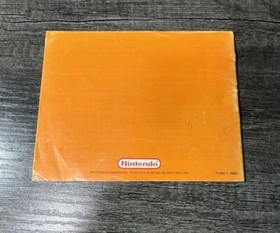 Donkey Kong Classics Nintendo NES Instruction Manual Booklet Only